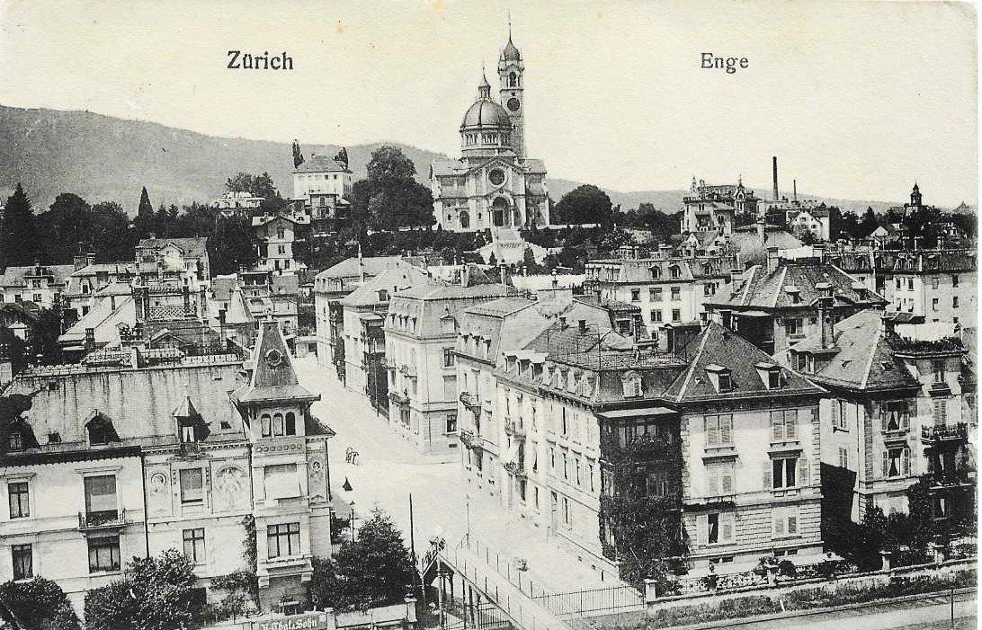 Cartes postales: AK ZÜRICH ENGE 1918 – D'occasion à Schlossrued par Aronliam