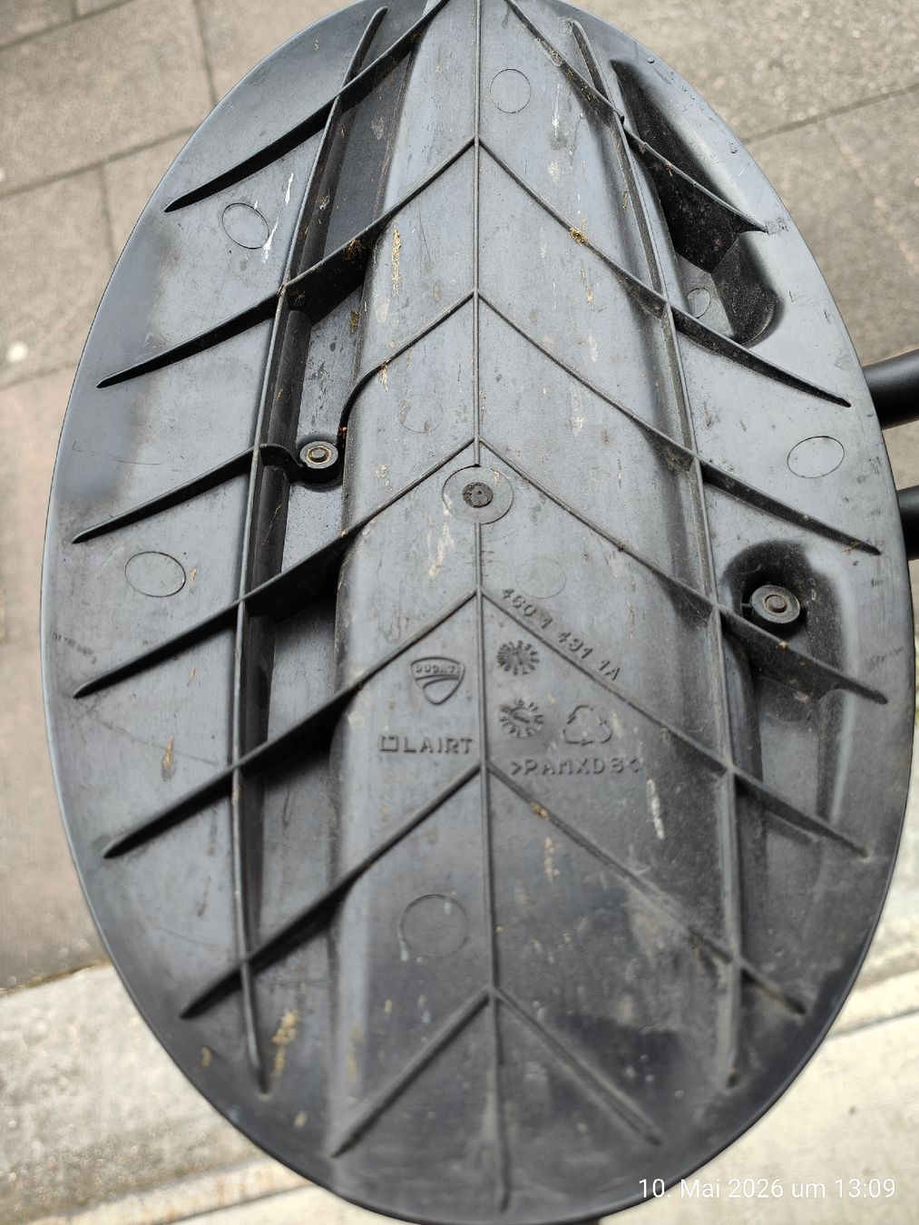 Ducati Tutti i ricambio per moto: Ducati Hinterrad Spritzschutz/Kontrollschilhalter Diavel1200 – Nuovo (secondo la descrizione) da Orpund venduto da mandrillo80 2