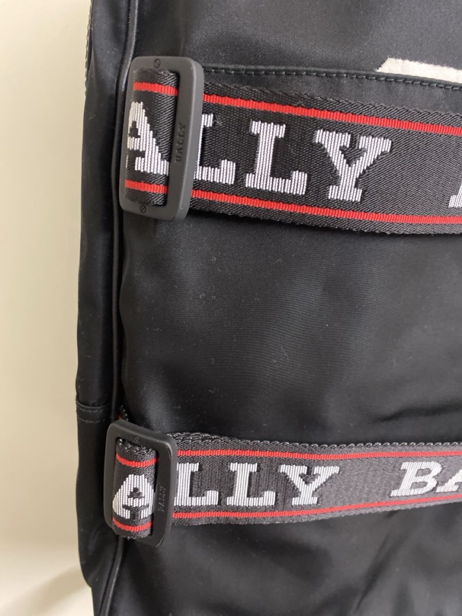 Bally Zaini: Bally Black Nylon Backpack  – Nuovo e nell'imballaggio originale da Buttikon SZ venduto da Maxwelltime 3