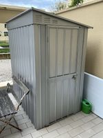 Schuppen aus Stahlblech