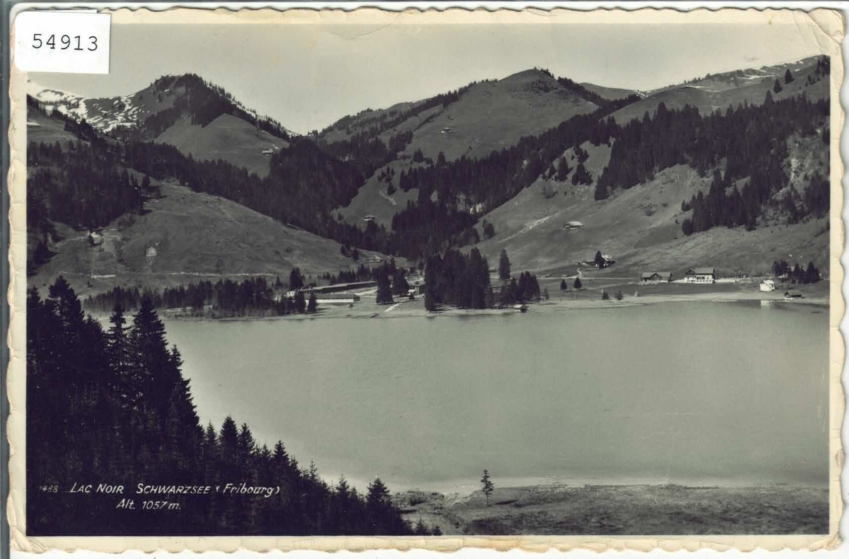Cartoline postali: Lac Noir - Schwarzsee – Difettoso da Ettingen venduto da Kartenplanet