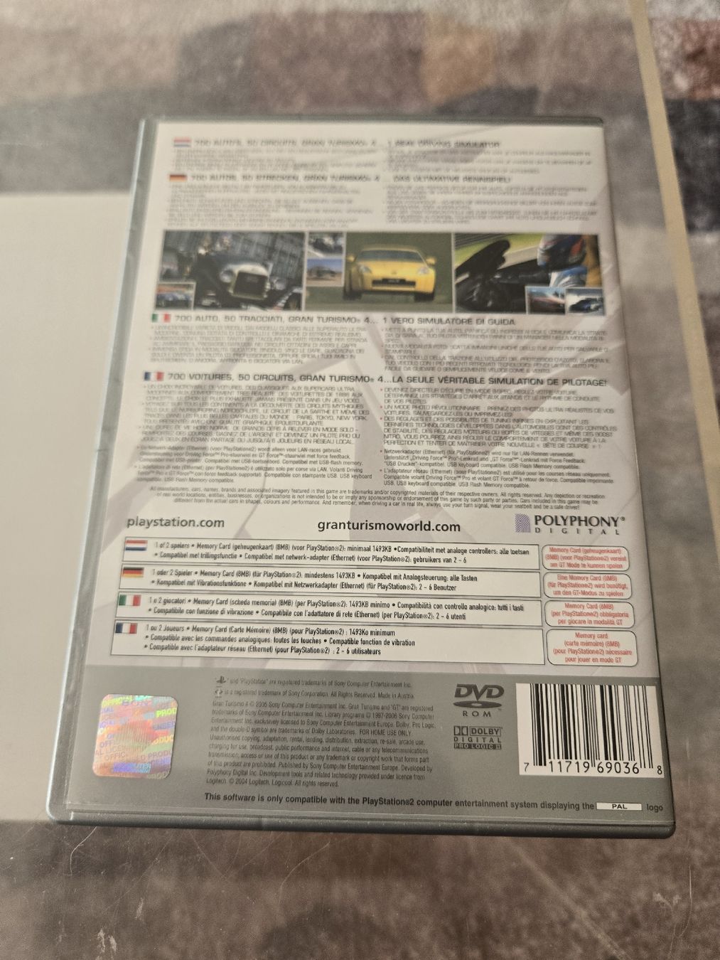 Giochi: Gran Turismo 4 PS2 – Usato da Bussigny venduto da Kfdlt 1