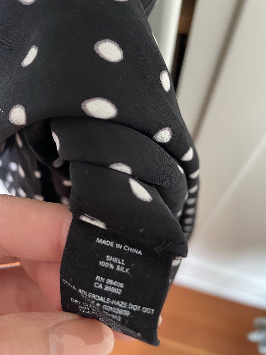 Theory Vestiti: Theory Seidenkleid Polka Dot – Usato da Brugg AG venduto da Elle_1 4