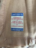 Coperta Langenthal in lana vergine e pelo di cammello