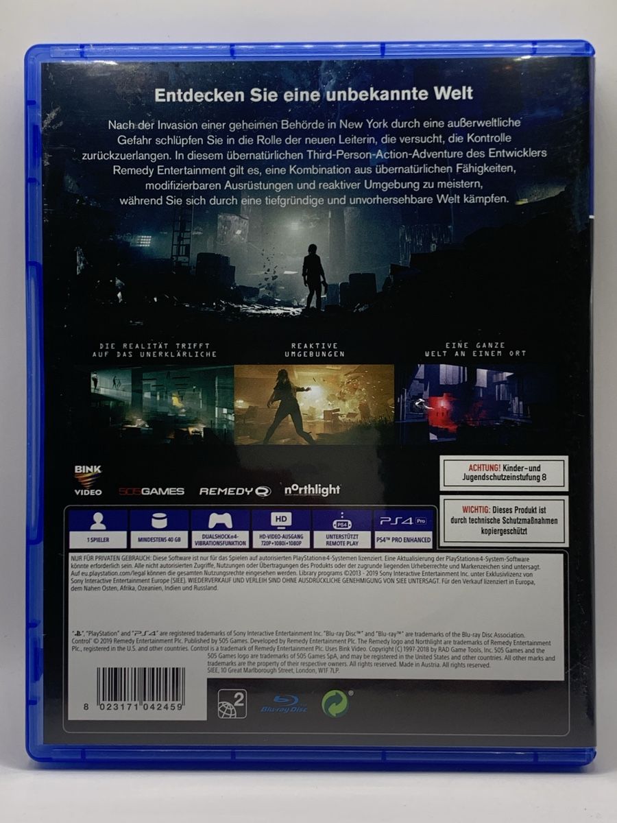Sony Giochi: PS4 - Control – Usato da Ostermundigen venduto da RG-Collector 1