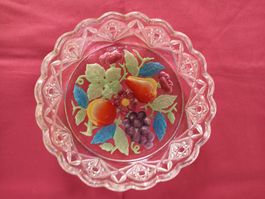 Glas Fruchtschale antik
