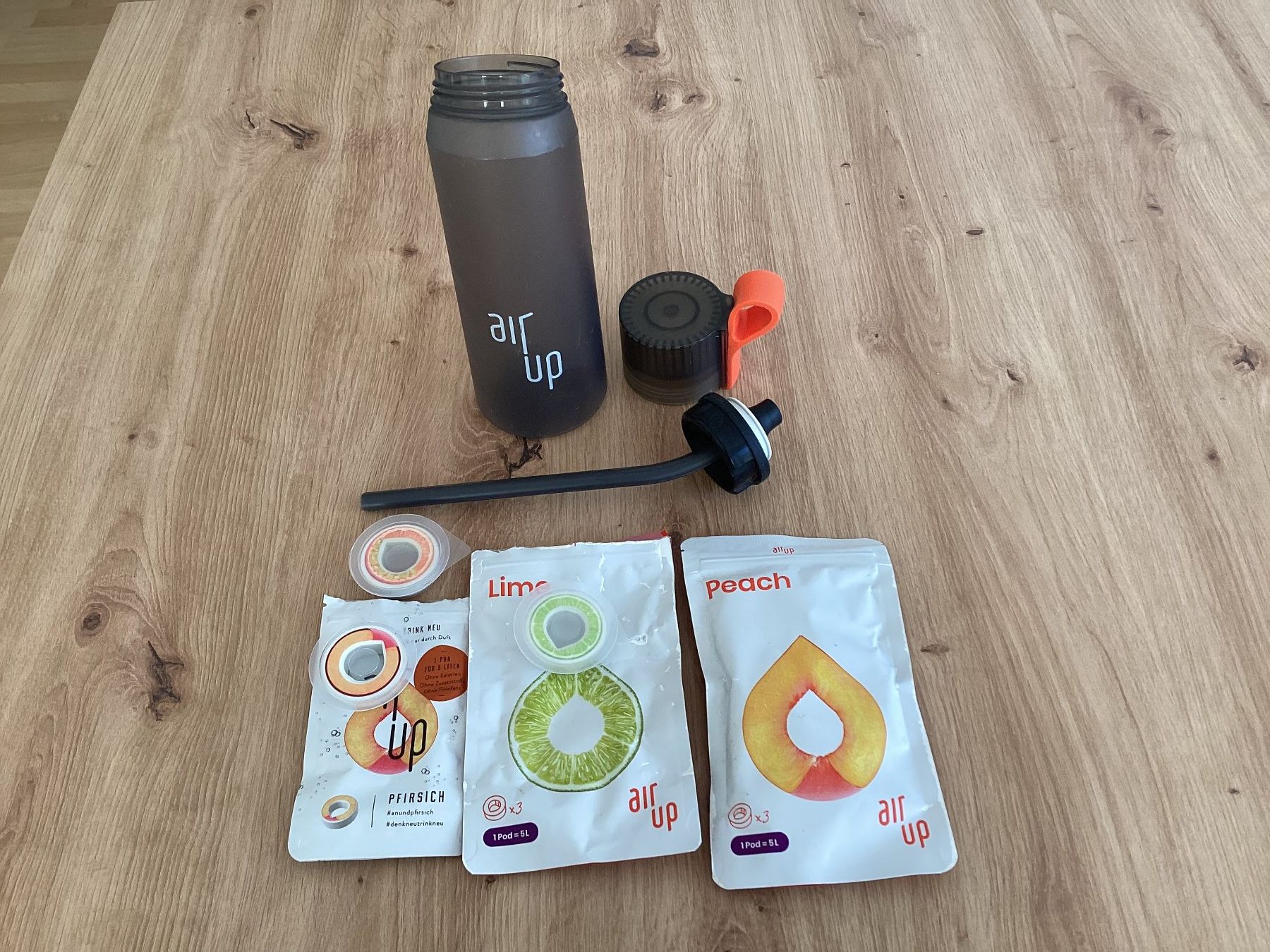 Air Up Borracce & Thermos: air up - Flasche + 6 Duftpods, gebraucht – Usato da Bad Zurzach venduto da Hibiskus78