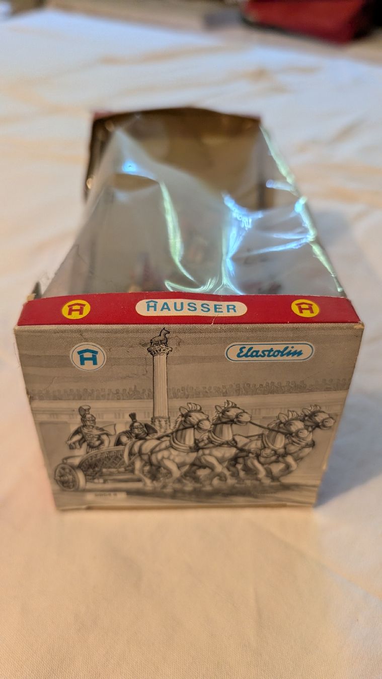 Figurines: Elastolin römischer Streitwagen mit Figuren – Neuf avec emballage d'origine à Kastanienbaum par kr.arch 3