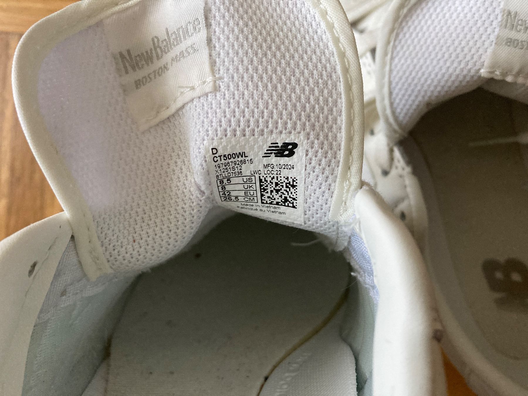 New Balance Herrenschuhe: New Balance U T500 Leather Freizeitschuhe – Gebraucht aus Genthod von daz_world 4