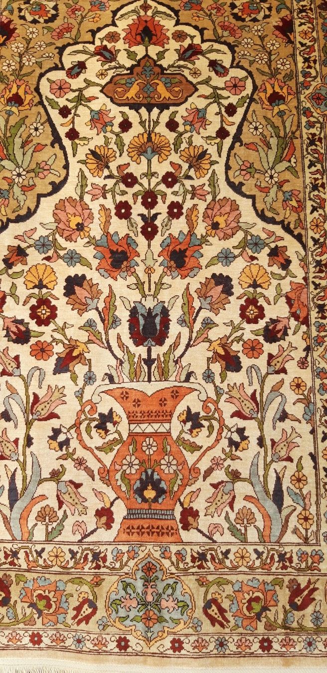 Tapis: Seiden-Teppich – D'occasion à Neuenhof par elRey123 1