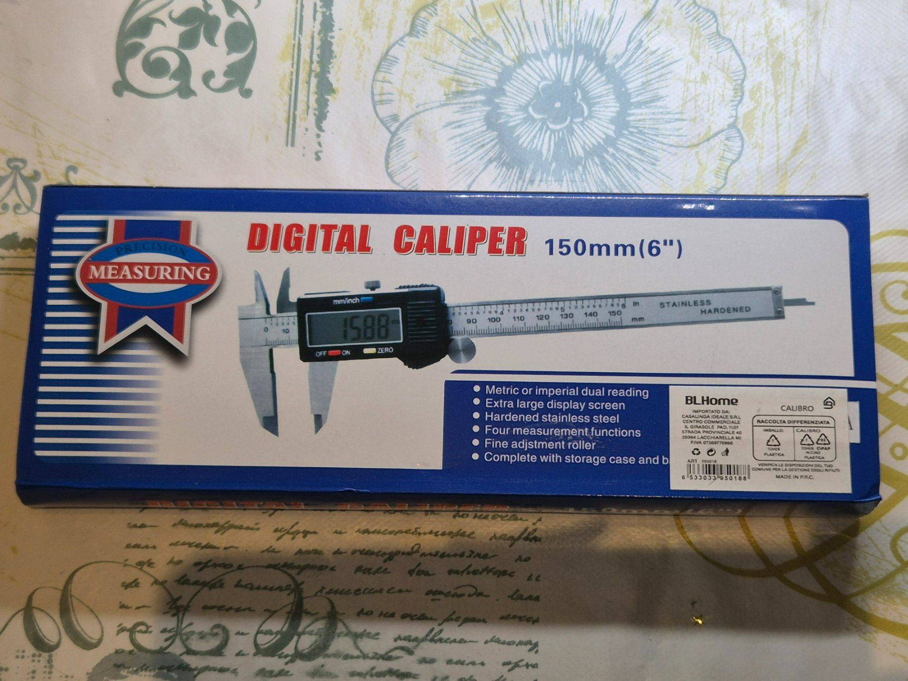 Messen: Elektronischer digitaler Messschieber im Etui, 0-150 mm – Neu und originalverpackt aus Losone von bal_gfp6 3