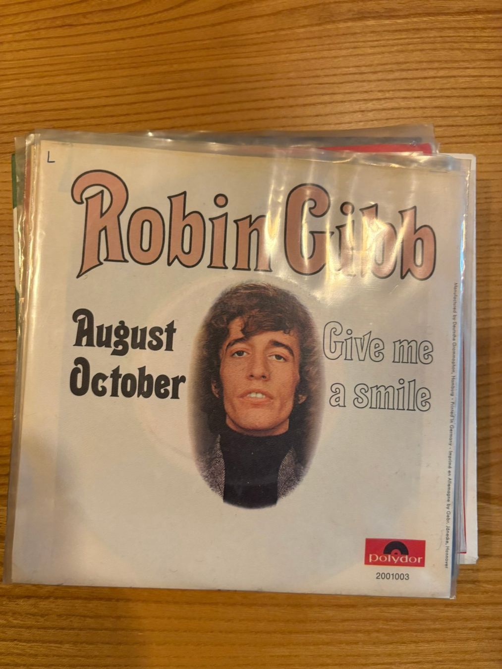 Dischi in vinile: Robin Gibb - August October – Usato da Zofingen venduto da Bigron