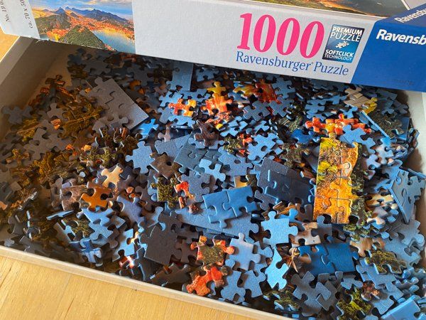 Ravensburger Puzzles: Puzzle Ravensburger Rio De Janeiro 1000 pezzi – Neu (gemäss Beschreibung) aus Carabbia von  3