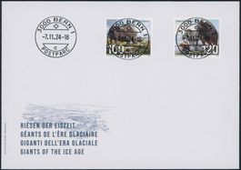 2024 - Eiszeit - Ersttagsbrief FDC ET - Ersttag Voll Stempel