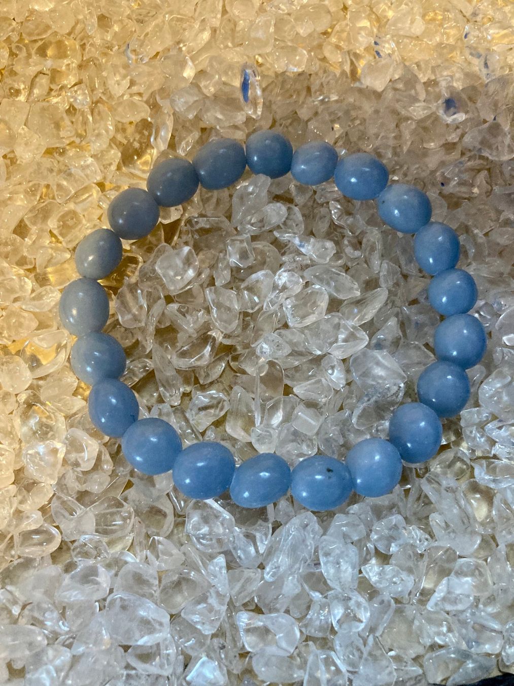 Bracciali & Braccialetti: Armband - Angelit – Nuovo (secondo la descrizione) da Biberist venduto da tl-schmuck