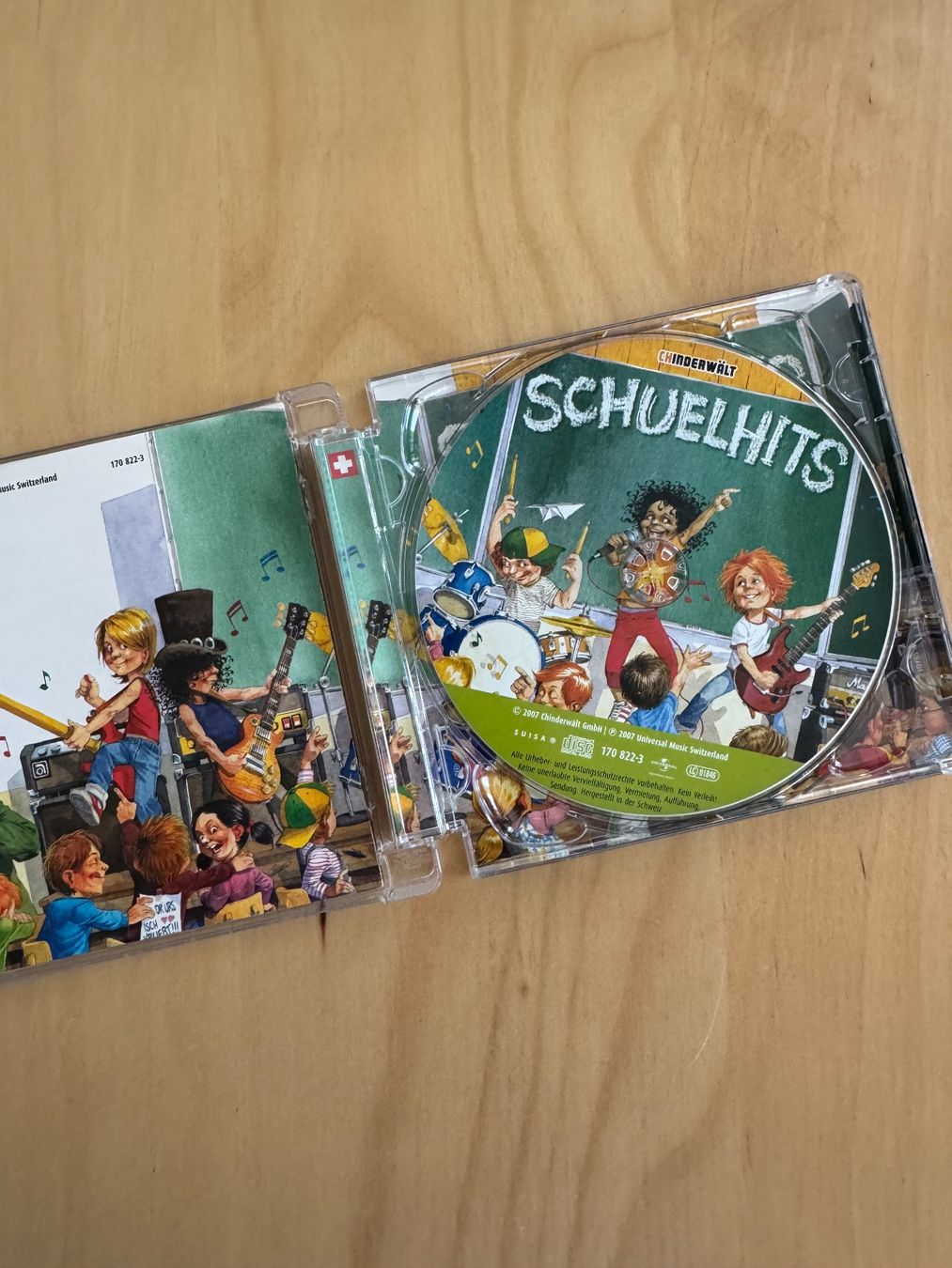 CDs: CD Kinderwält SCHUELHITS SCHWEIZER-DÜTSCH – Gebraucht aus Goldach von Hibiskus23