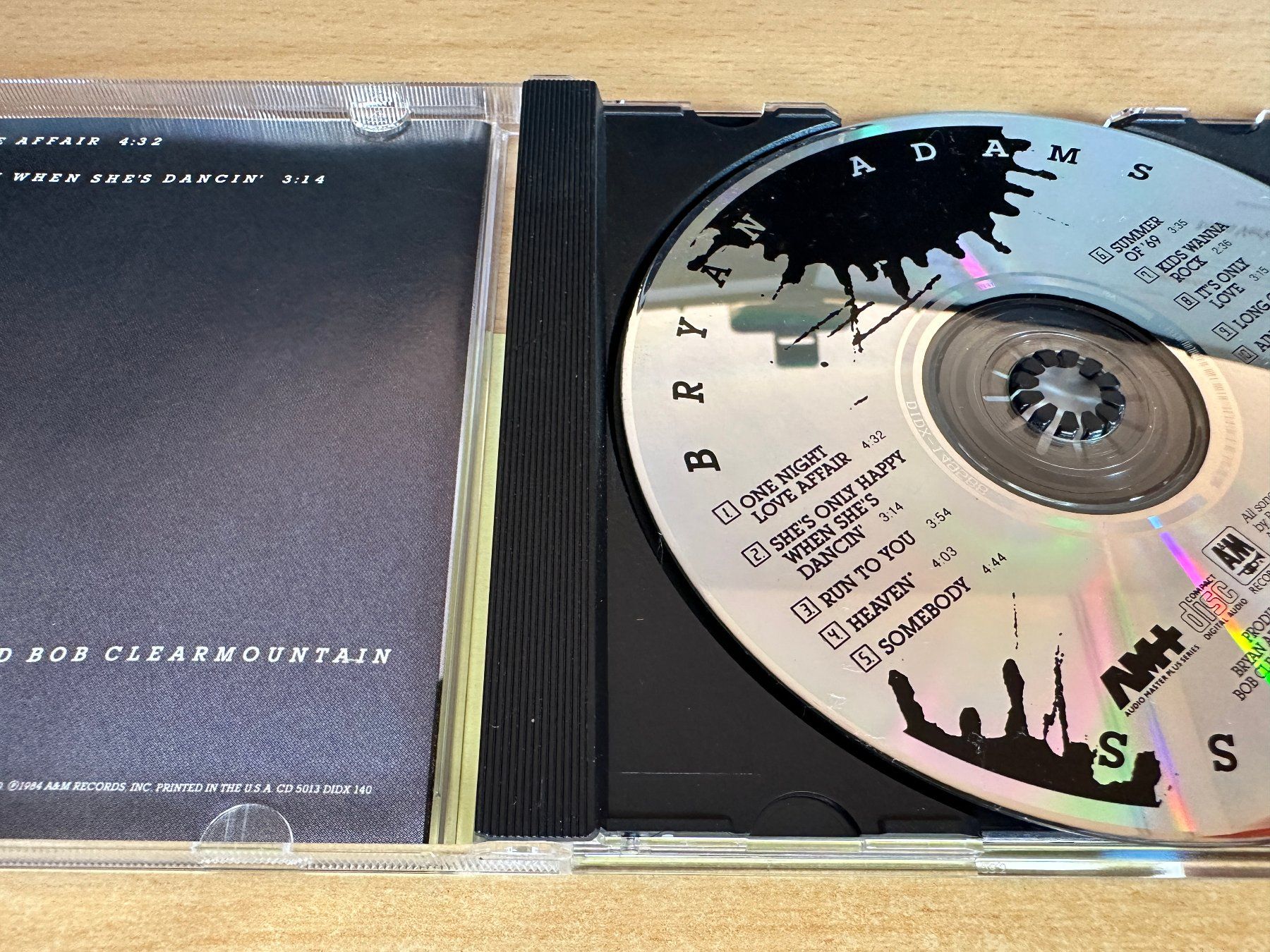 CD: Bryan Adams – Reckless – Usato da Rikon im Tösstal venduto da Alpenmutz 2