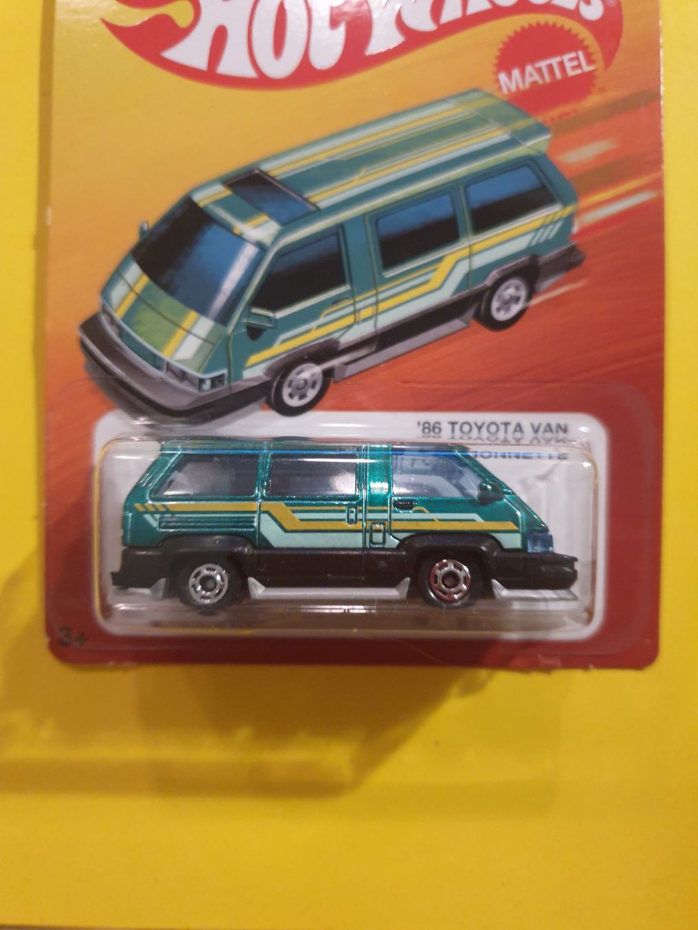 Hot Wheels Modellini d'auto: Hot Wheels '86 TOYOTA VAN FOURGONNETTE – Nuovo e nell'imballaggio originale da Oftringen venduto da Rotor 2