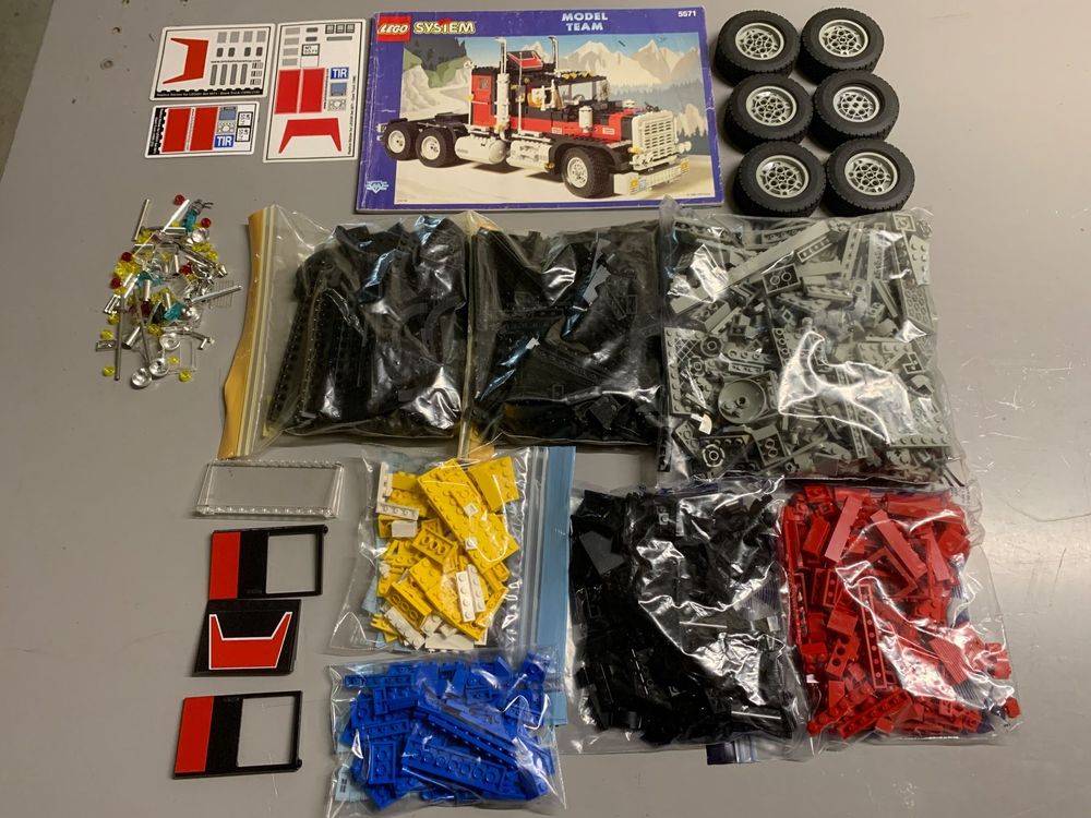 Lego System, Model Team Giant Truck 5571, 100% komplett. (Gebraucht) in ...