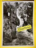 Rofflaschlucht bei Andeer (Graub.) Felsentunnel in der1. Par