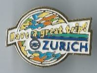 Zürich Ansteckpin "Have a great trip"