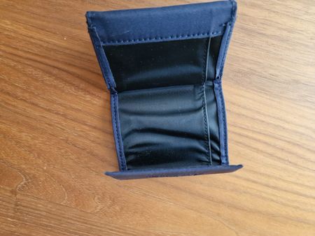 Kleines Portemonnaie dunkelblau, sehr praktisch für unter...