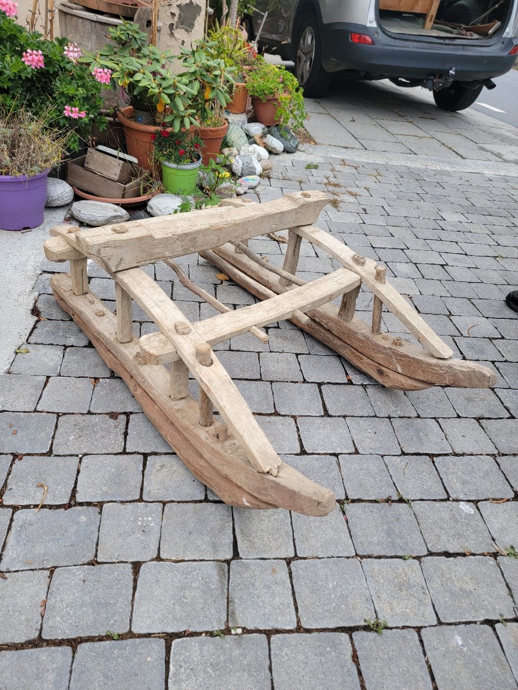 Slitta: Kleiner Holzschlitten – Usato da Sils im Domleschg venduto da platin01 2