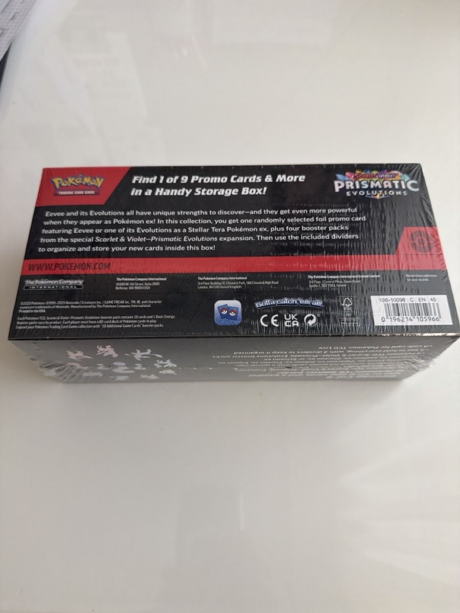 Pokémon Carte collezionabili: Prismatic Evolutions, Surprise Box, Sealed (EN) – Nuovo (secondo la descrizione) da Zürich venduto da Al_23_CH 2