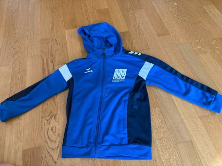 Erima Trainingsjacke LKZ Zug blau Grösse 128