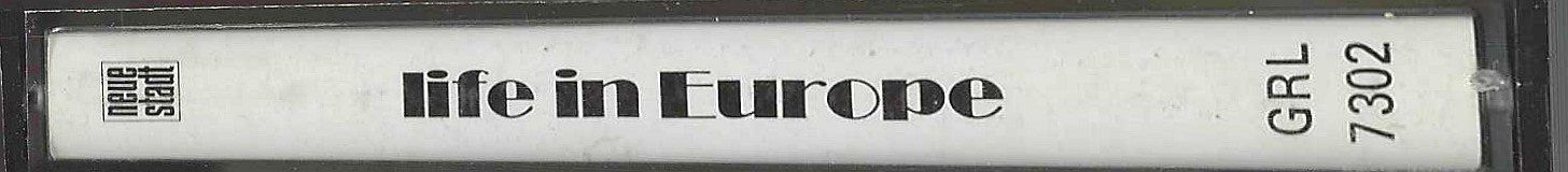 Musicassette: Gen Rosso - Life in Europe – Usato da Luzern venduto da gil_9jtr 1
