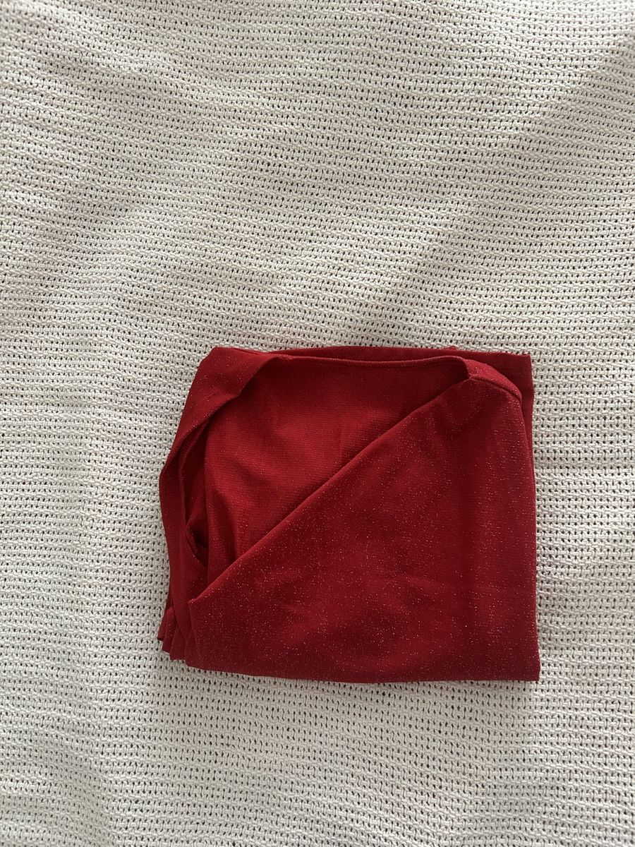 Shein Kleider: Rotes Kleid mit Raffung,  Grösse M – Gebraucht aus Zürich von LeaMilj 3