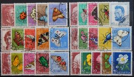 Schweiz PJ ex. Kat. 143-177 gest. 1952587 Kat. 124 Fr.