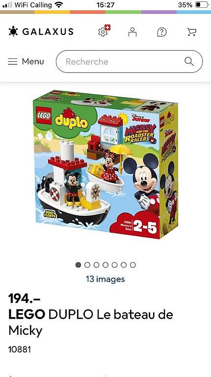 Lego Kit di costruzioni: Duplo bateau de Mickey – Usato da Liddes venduto da tigers88 4