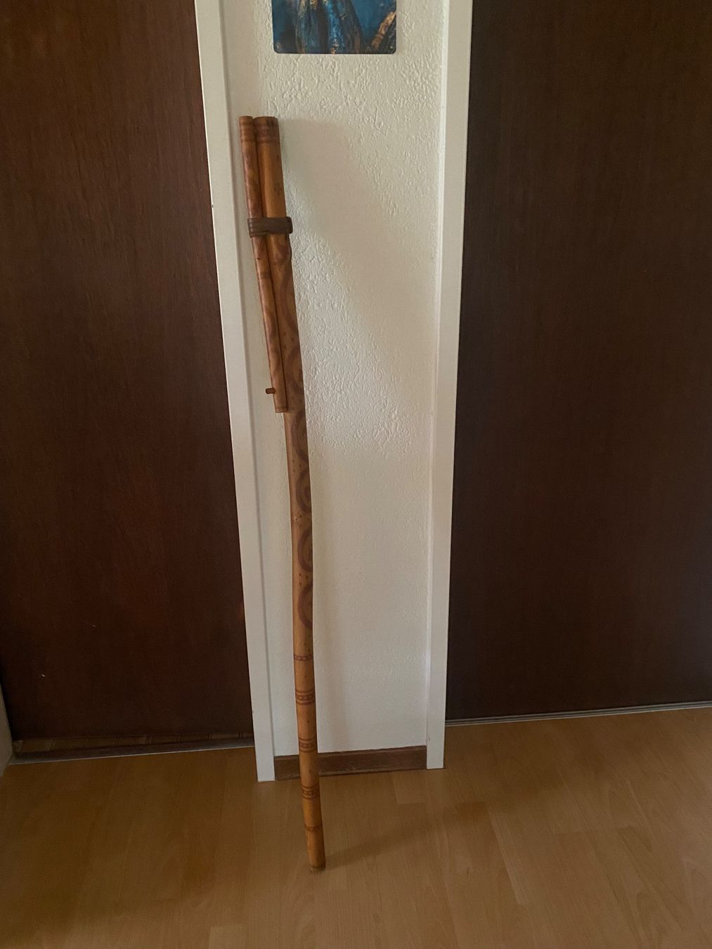 Strumenti musicali: Fujara, slowakische Hirtenflöte – Usato da Zollikofen venduto da Steinibach01 1