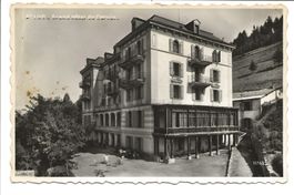 St. Luc (VS) Grand Hôtel du Cervin - echt Foto-AK - 1956