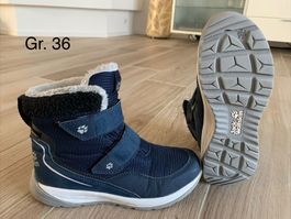 Jack Wolfskin Winterschuhe Gr. 36 blau