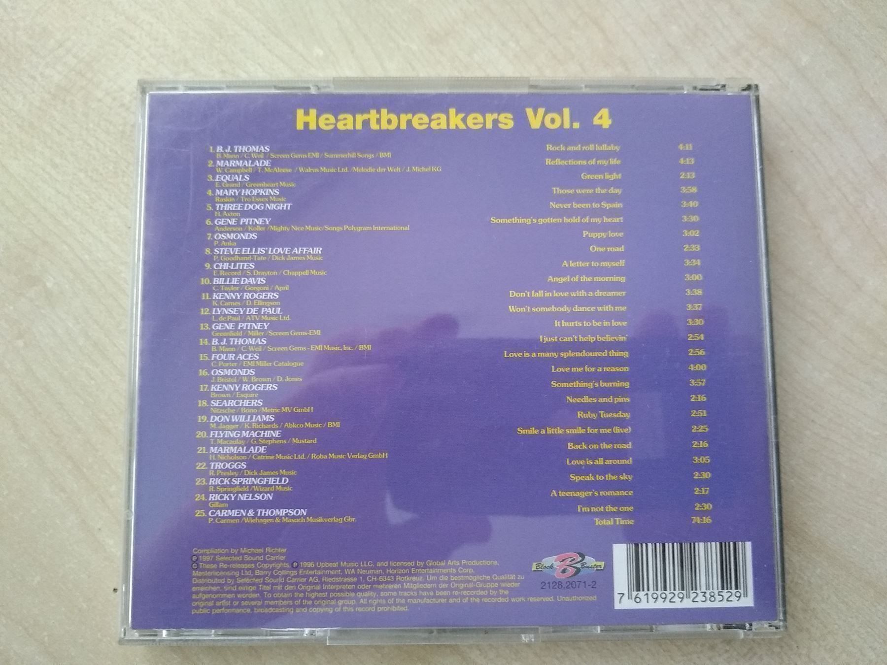 CD: Heartbreakers Vol. 4 – Usato da Olten venduto da prusik02 2