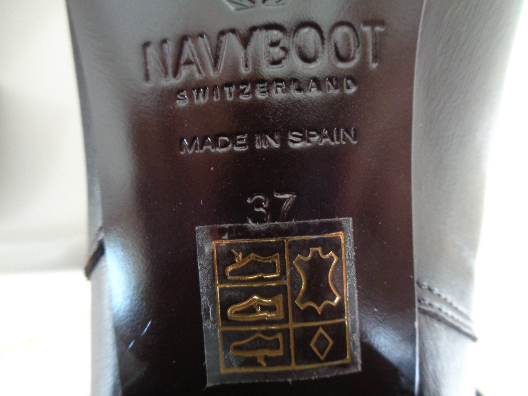 Navyboot Scarpe da donna: Navyboot Stiefeletten Gr. 37 – Nuovo (secondo la descrizione) da Bern venduto da Mobi98 3