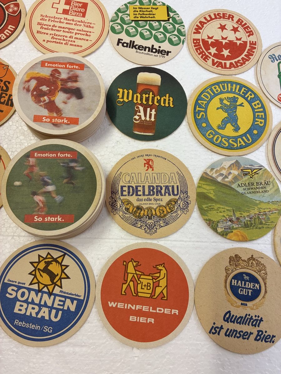 Teller: verschiedene Bierdeckel – Gebraucht aus Bubendorf von Mia111 3