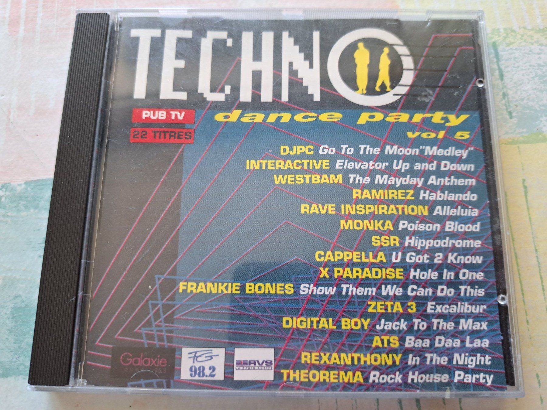 CD: Cd Techno Dance Party volume 5 – Usato da Pully venduto da bro_n52j