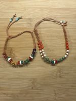 Armband Set mit bunten Perlen und Flaggen