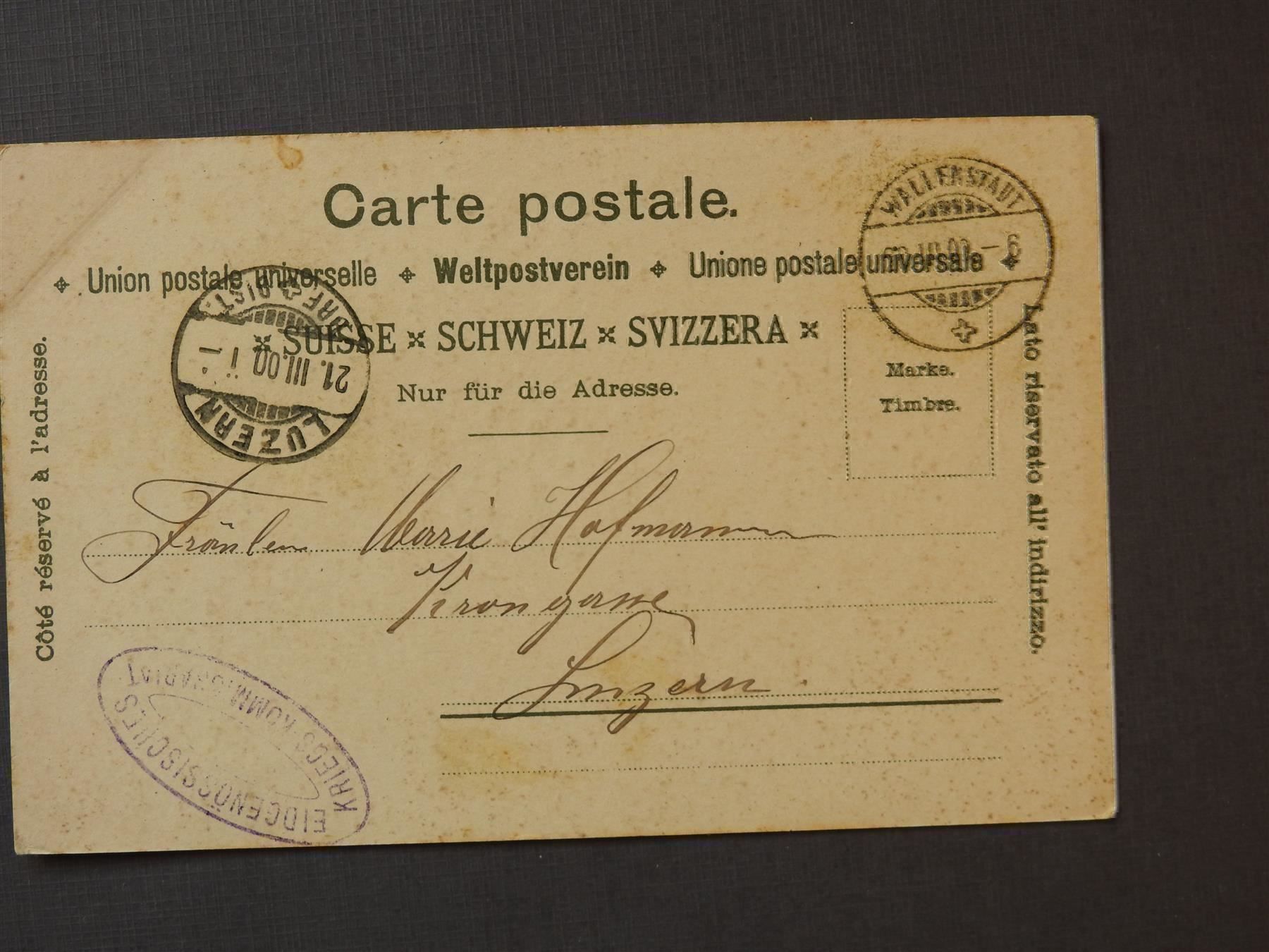Cartoline postali: Historische Postkarte  Schweiz – Usato da Rain venduto da 999-800-K 1