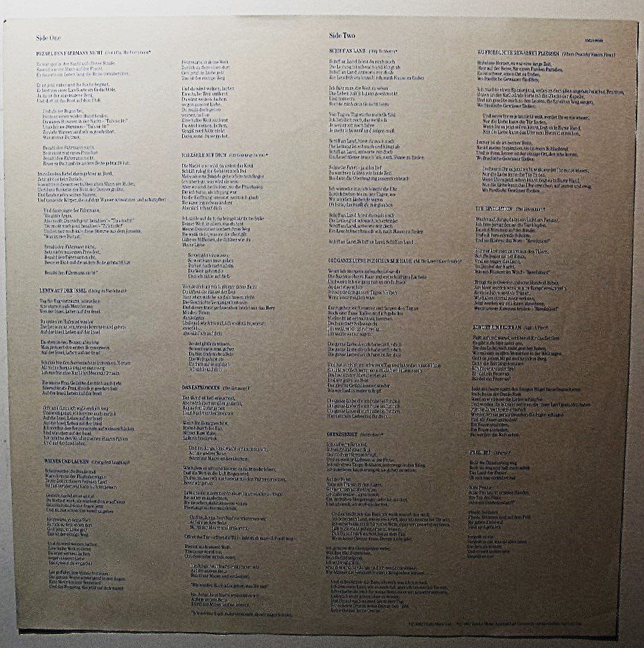 Schallplatten: CHRIS DE BURGH "The Getaway" LP in NEAR MINT – Gebraucht aus Monthey von Pingmub 7