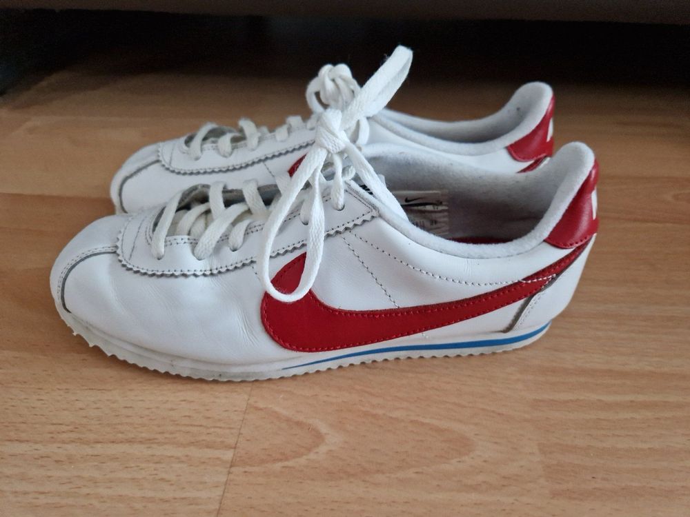 Nike cortez cheap weiß rot