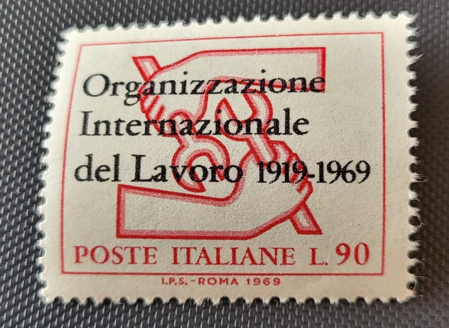 Tutti i francobolli: Italien 1969 briefmarke – Usato da St Gallen venduto da Stampsalshobby