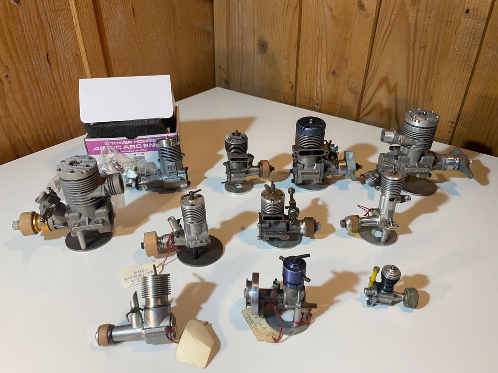 Konvolut aus Modellmotoren (Gebraucht) in Zürich für CHF 134 – mit ...