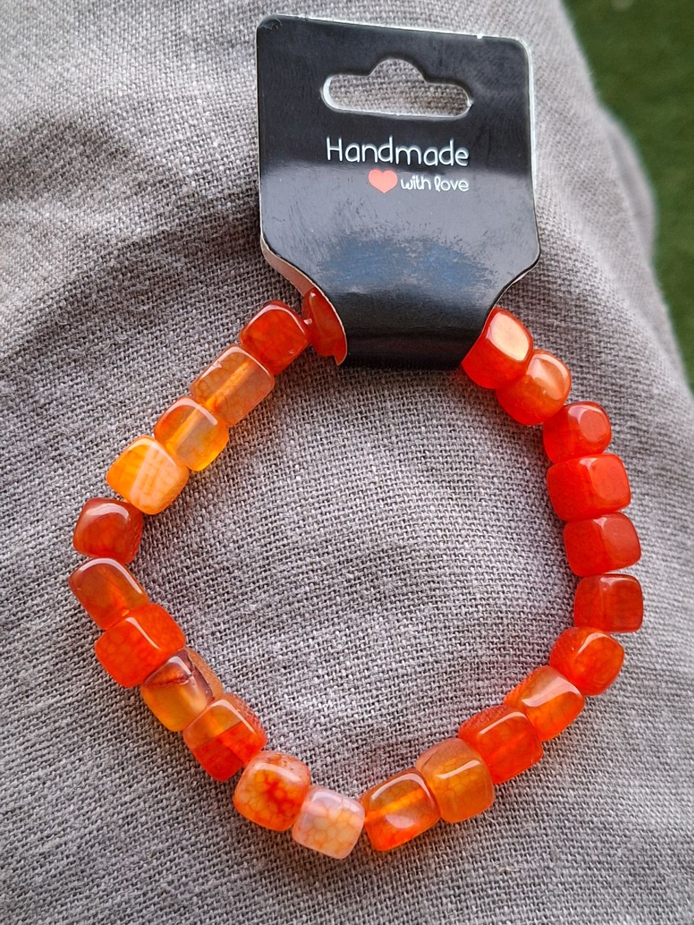 Bracciali & Braccialetti: Roten Achat Armband – Nuovo e nell'imballaggio originale da Döttingen venduto da DuHaiduc 1