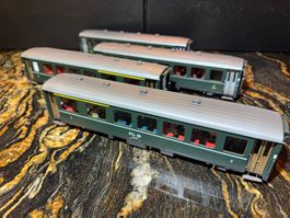 Model Rail, Bernina- Wagen- Set, Om