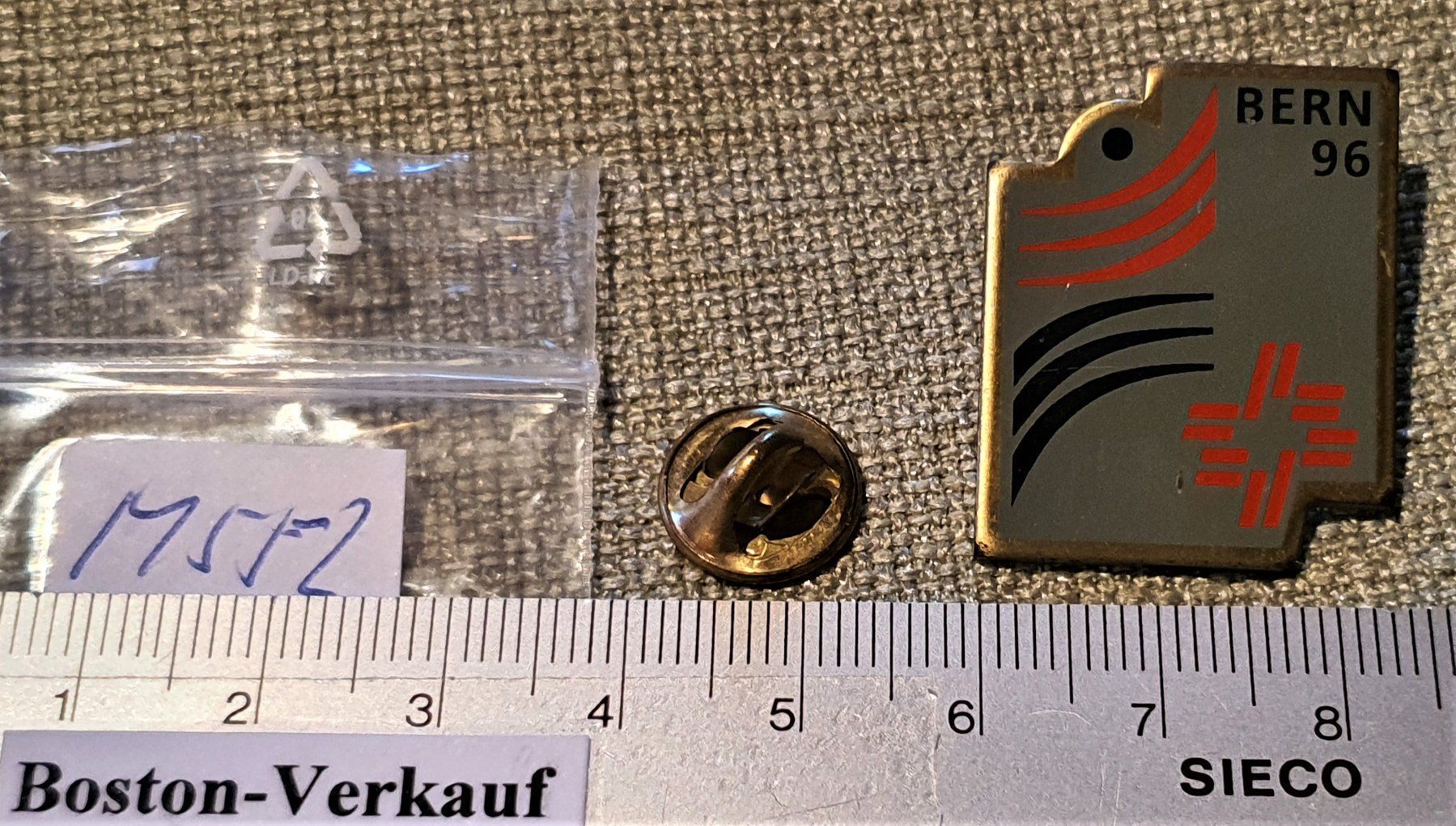 Placchette & Badge: M552 - Pin Thurnen Bern 1996 – Usato da Reinach BL venduto da Boston-Verkauf 1