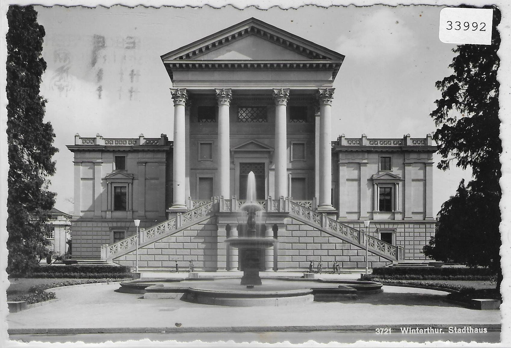 Cartoline postali: Winterthur - Stadthaus – Usato da Ettingen venduto da Kartenplanet